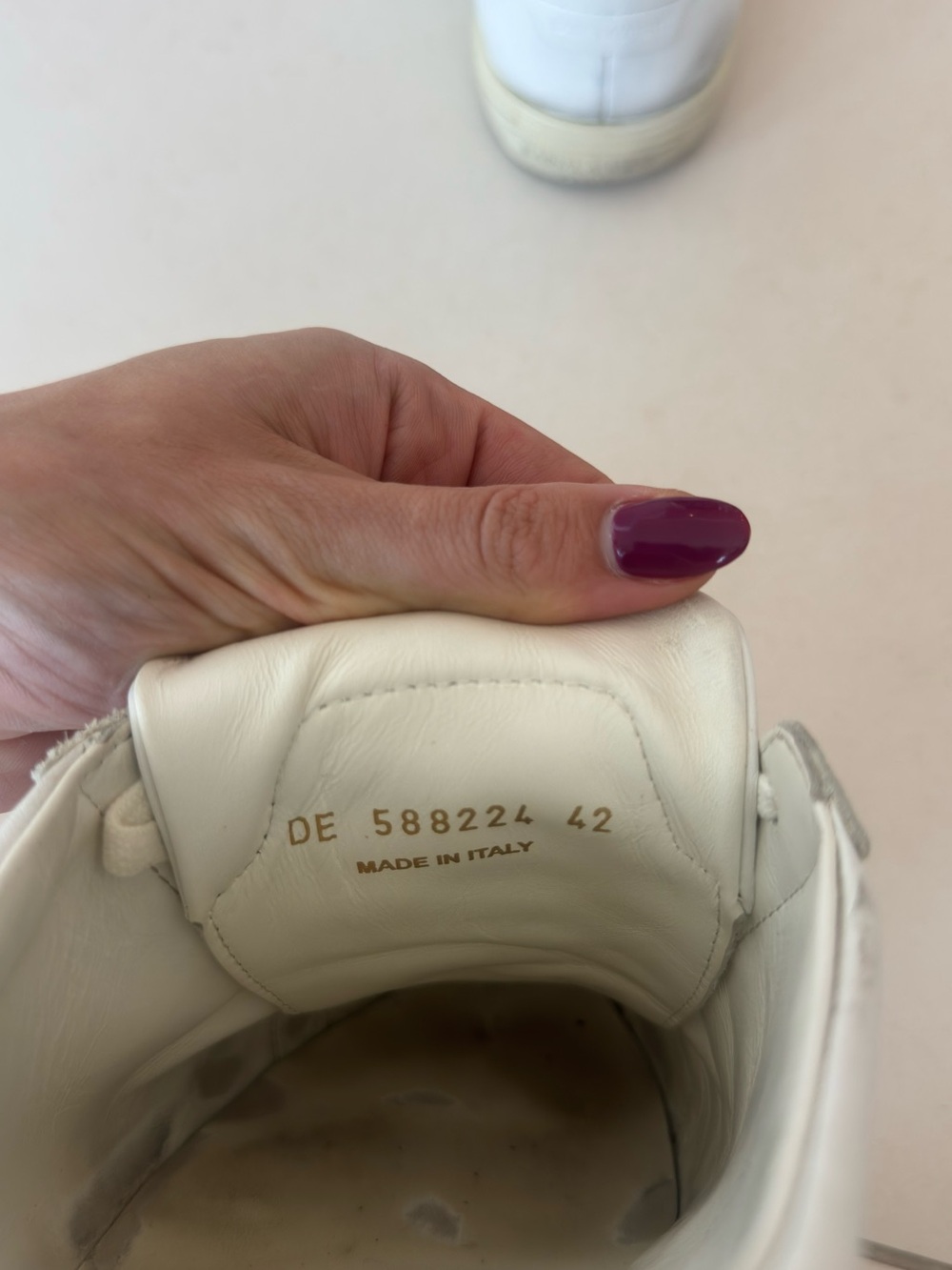 Saint Laurent Andy White Sneakers EU 42 - Picture 7 of 9